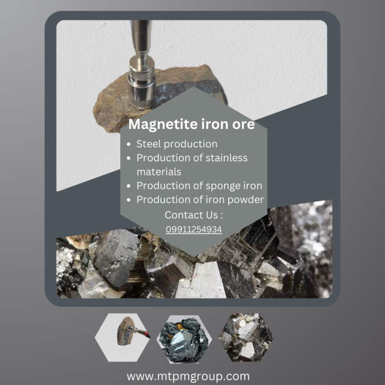 Magnetite iron ore